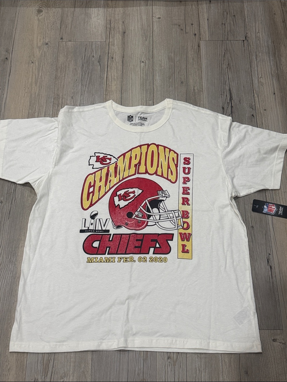 MENS KANSAS CITY CHIEFS SUPER BOWL T SHIRT